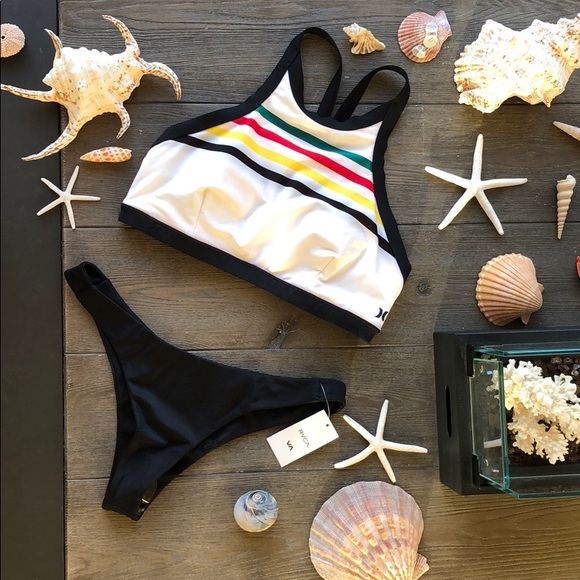 🌴🌼HURLEY- QUICK DRY PENDLETON BIKINI SET🌼🌴 - Picture 2 of 9